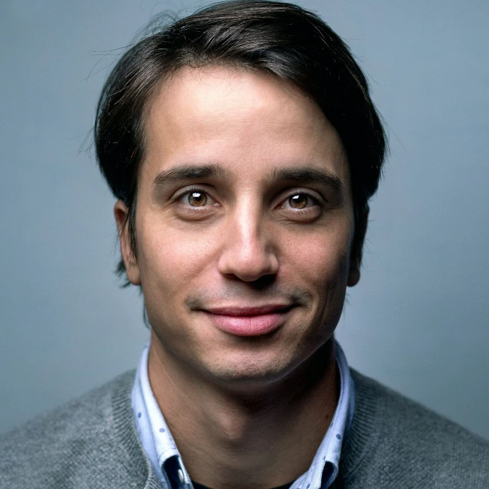 man wearing Henley top portrait